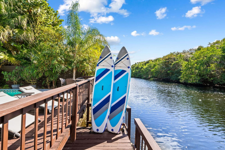 Room 3, Backyard Oasis Waterfront Pool Paddle Board, Broward