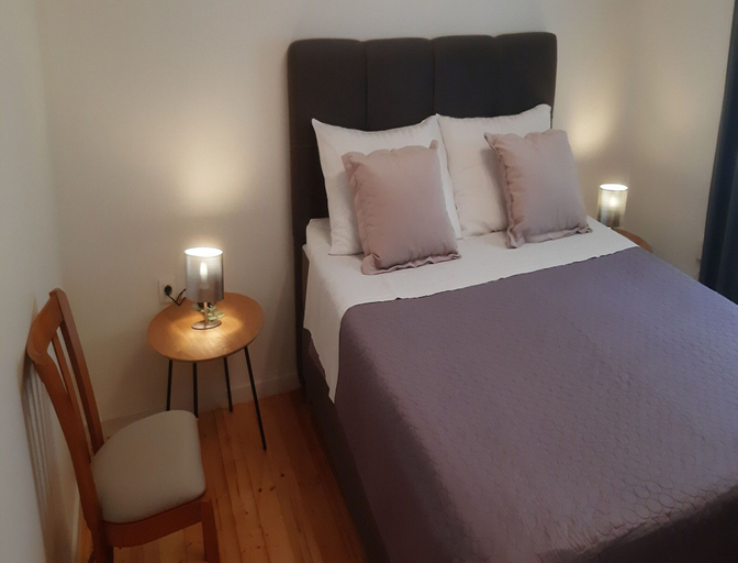 Bedroom 2, Apartment in Privlaka Near Sandy Beaches, Privlaka