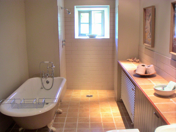 Bathroom, Apartment in North York Moors With Stunning Views, North Yorkshire