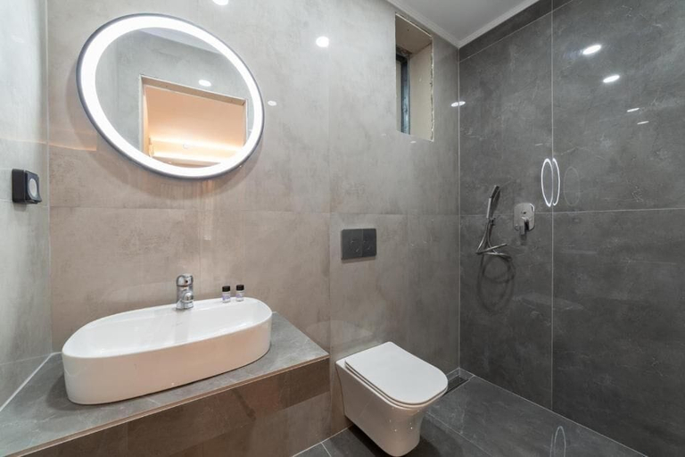Bathroom, Petani Beach Suites, Ionian Islands