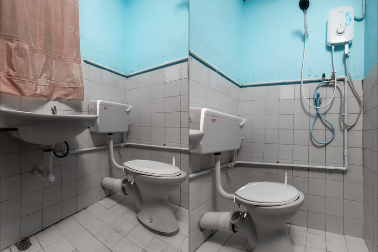 Bathroom 4, Hotel O Gold Star Hotel, Sibu