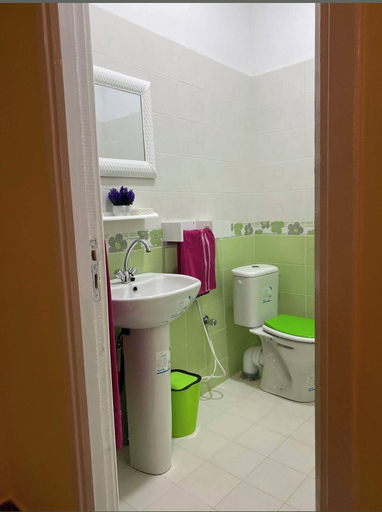 Bathroom, Hotel Dar Ali, El Ouardia