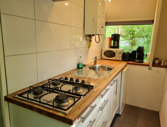 Private kitchen 2, Serene Vacation Chalet in Durbuy, Luxembourg