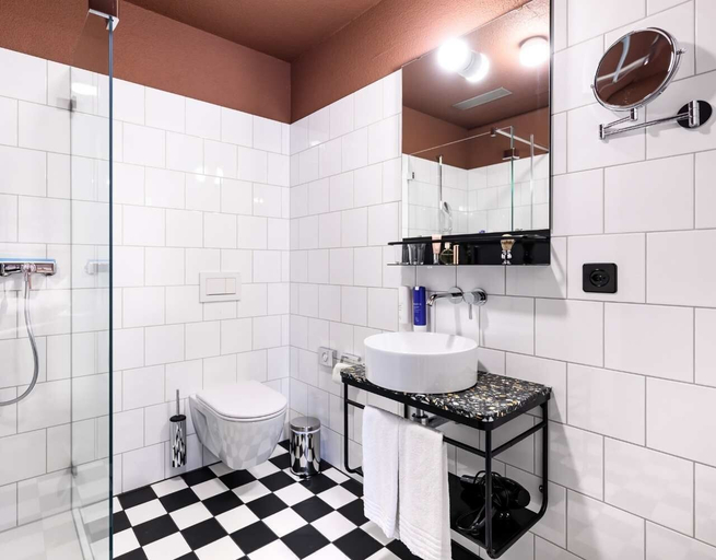 Bathroom 4, BRIX - Self Check-In Hotel, Zug