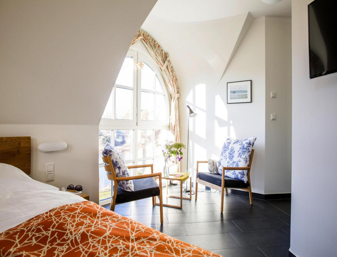 Balcony 3, Luxushaus Boddenkuste mit Sauna, Vorpommern-Rügen