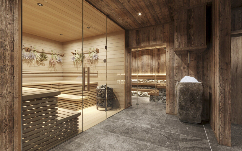 Sauna 3, Superior Vacation Apartment Near Glacier, Innsbruck Land