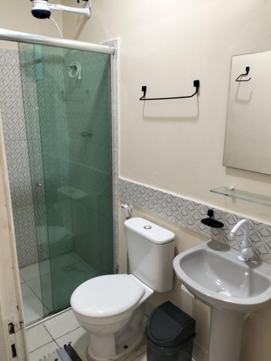 Bathroom 3, Hotel Residencial Vista Bela, Maués