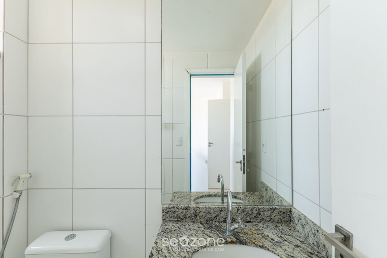 Bathroom, Apt w/ Balcony Near the Beach in Ilheus Rpd0301, Ilhéus