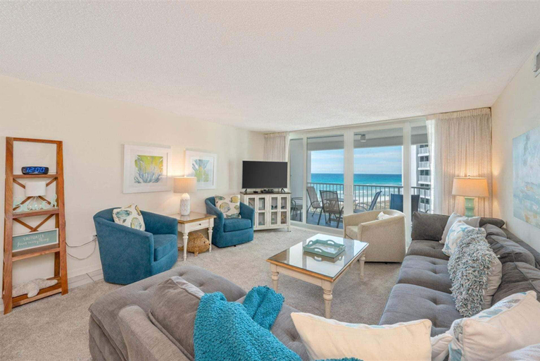Living area 2, Shoreline Towers 1055 2 Bedroom Condo, Okaloosa