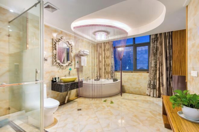 Bathroom 3, Geyue Zhenpin Hotel, Hangzhou