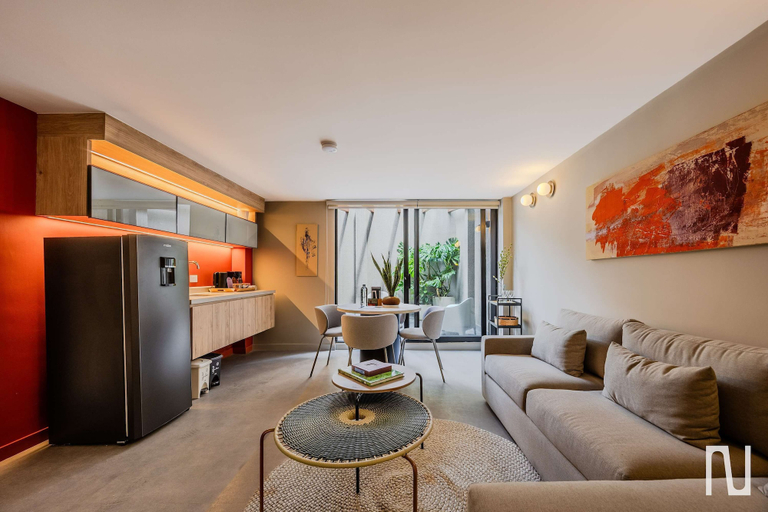 Room 2, NOK Modern 2BR Apartment With Terrace Near Zona T, Santafé de Bogotá