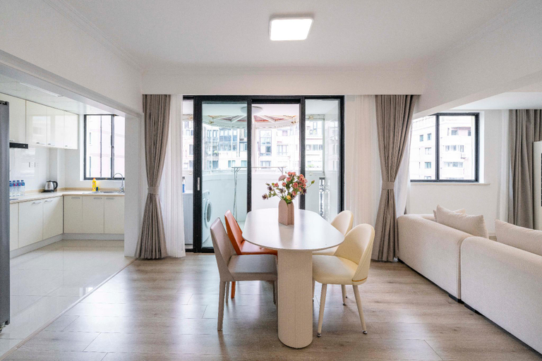 Separate living room 4, Tyms 2BR APT Hongqiao Paris Classic, Shanghai
