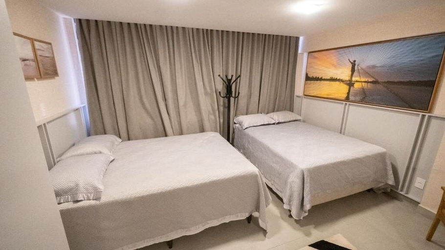 Room 5, Flat 303-FM20 na praia de Cabo Branco, João Pessoa
