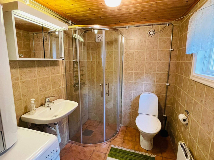 Bathroom, 4 Person Holiday Home in Skruv, Lessebo