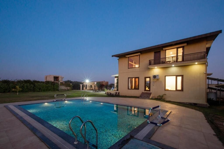 Pool 4, Alaya Stays Anantara 3 BHK Farmhouse, Alwar