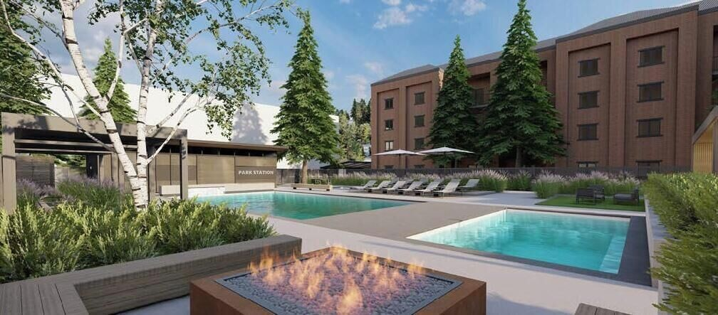 Pool, Park Station 122 2 Bedroom Condo by RedAwning, Summit