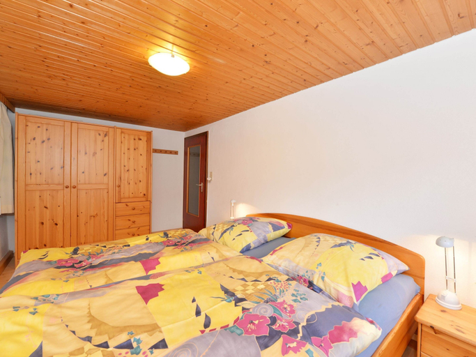 Bedroom 3, Ferienhaus in Bayern mit Waldblick, Regen