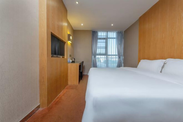 Bedroom, Yayuan Caitian Hotel, Shenzhen