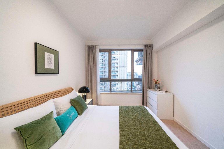 Bedroom 2, Tyms Stylish 1BR APT Yucui Garden, Shanghai