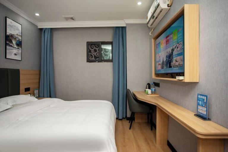 Bedroom 3, GreenTree Inn Express Hotel(Shanghai Luoqian), Shanghai