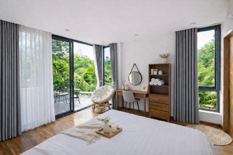 Bedroom 2, 5BR Private Pool Villa Near Beach Da Nang, Da Nang
