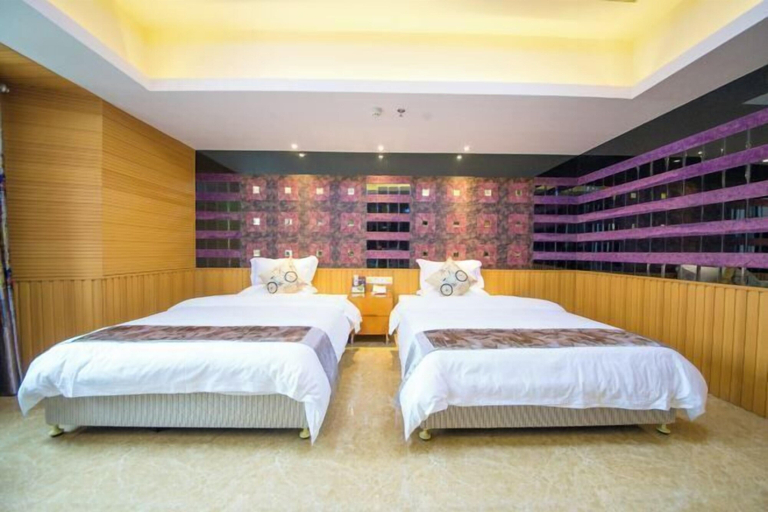 Bedroom 4, Mingxing Theme Hotel (Railway Station), Heyuan