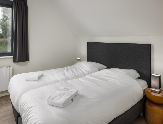 Bedroom 3, Villa by Lake Veere With Modern Amenities, Goes