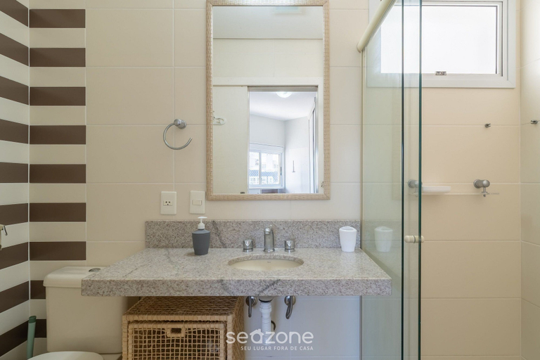 Bathroom 4, Apartment With BBQ in Condo With Pool Eaf0404, Florianopolis