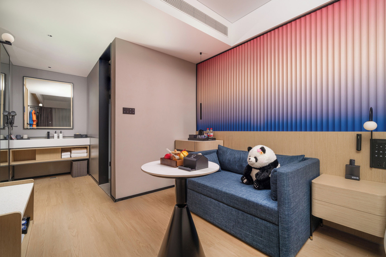 Room 3, CYBO Junting Shangpin Hotel (Chengdu Chunxi Road Tianfu Square Branch), Chengdu
