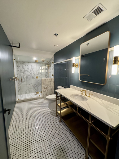 Bathroom 2, The Laurel Hotel, Danville