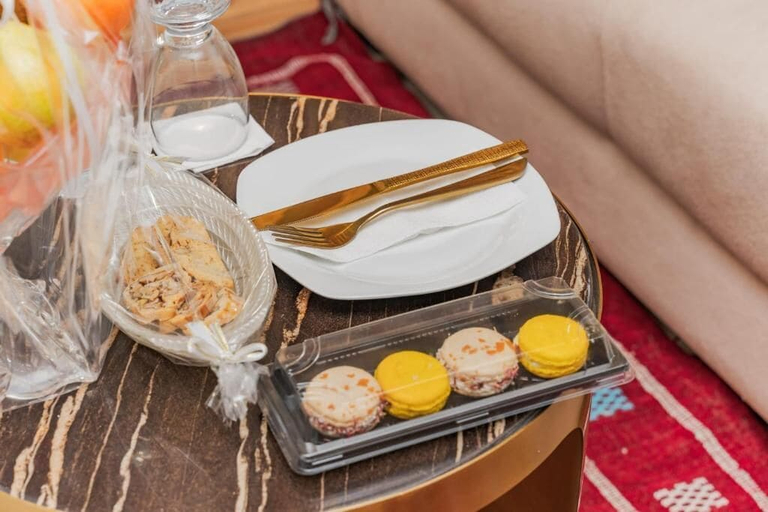 Breakfast meal, Hotel Rhali Dakhla