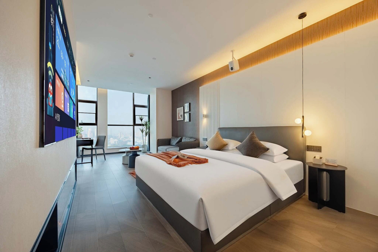 View from room 3, LIS vision hotel, Chongqing