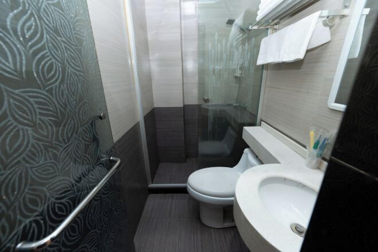 Bathroom 4, Hongxing Business Hotel, Shanghai
