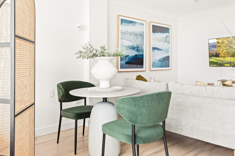 Dining, Chic Studio With a Pool and Moments From Shop, Sydney