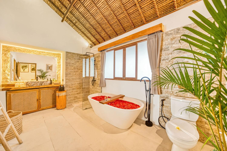 Bathroom 4, Villa Barcelona (6BDR), lush garden, private pool, Badung