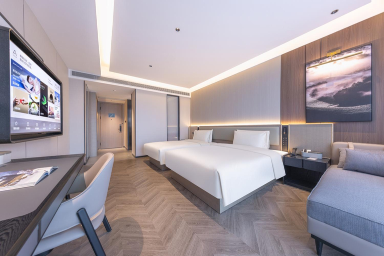 Bedroom 2, Atour Hotel Foshan Jinshazhou Jinbo Tiandi, Foshan