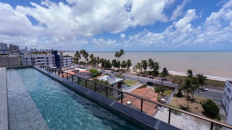 Pool 4, Flat 303-FM20 na praia de Cabo Branco, João Pessoa