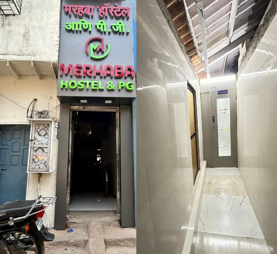Exterior detail, Merhaba Hostel And PG, Mumbai Suburban