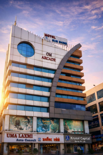 Front of property, Hotel Sun Shine, Ahmadabad