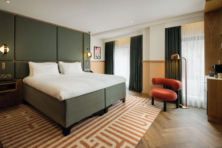 Bedroom 2, Carlton George Hotel, Glasgow