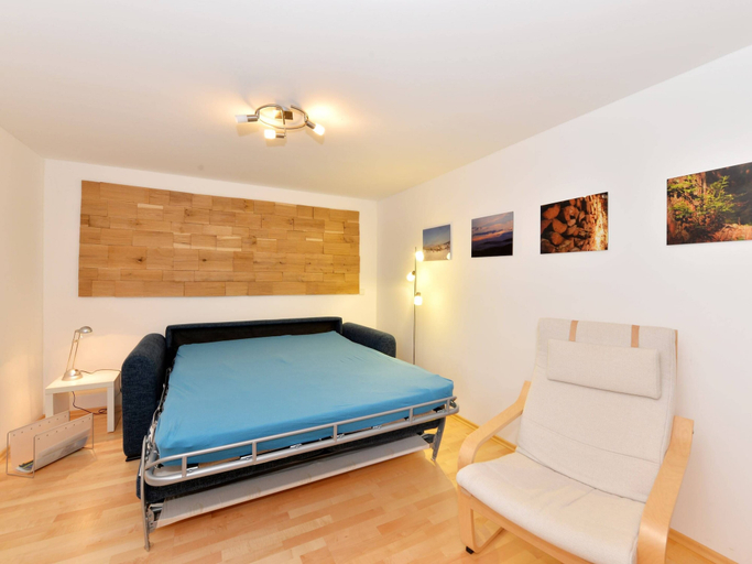 Bedroom 2, Ferienhaus in Bayern mit Waldblick, Regen