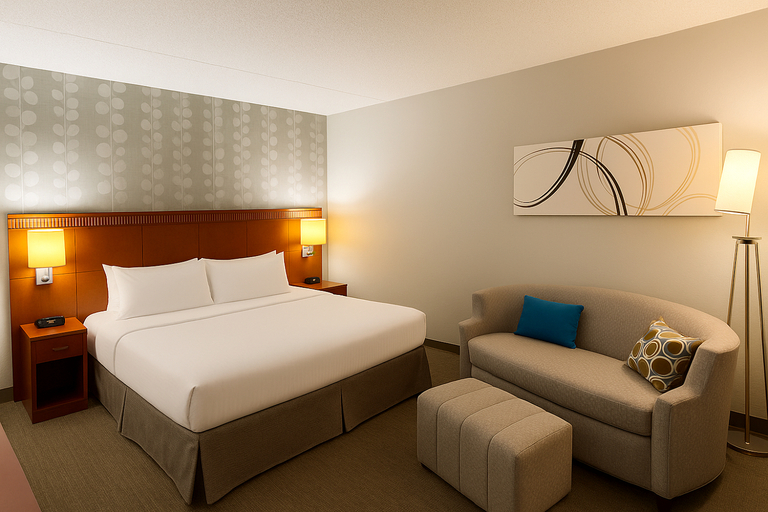 Bedroom 5, HOTEL PRESTON by IHG, Montgomery