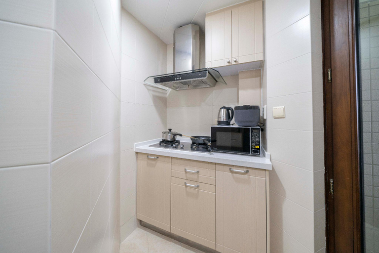 Kitchen 3, Tyms Modern 1BR APT Garden, Shanghai