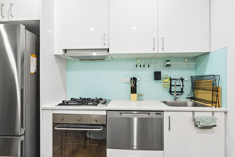 Private kitchen 2, Ground Floor One-bed With Courtyard Access, Sydney
