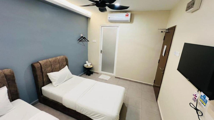 Bedroom 3, Aman Inn Hotel, Malacca City