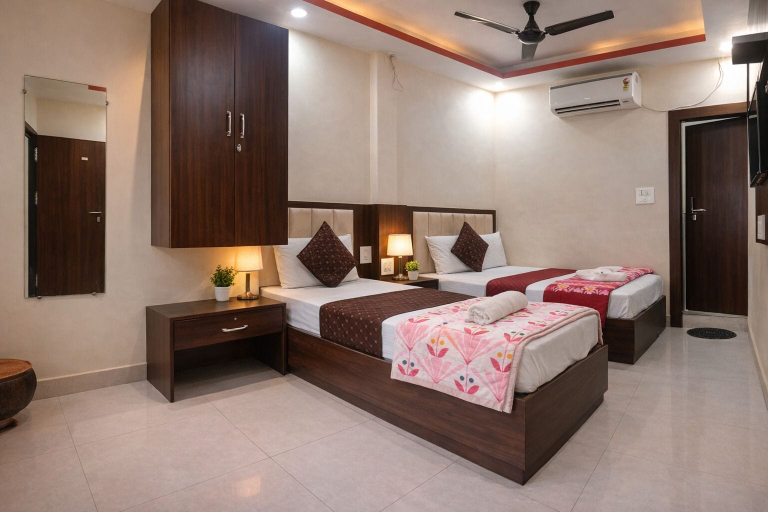 Bedroom 4, Hotel Grill Inn, Lucknow
