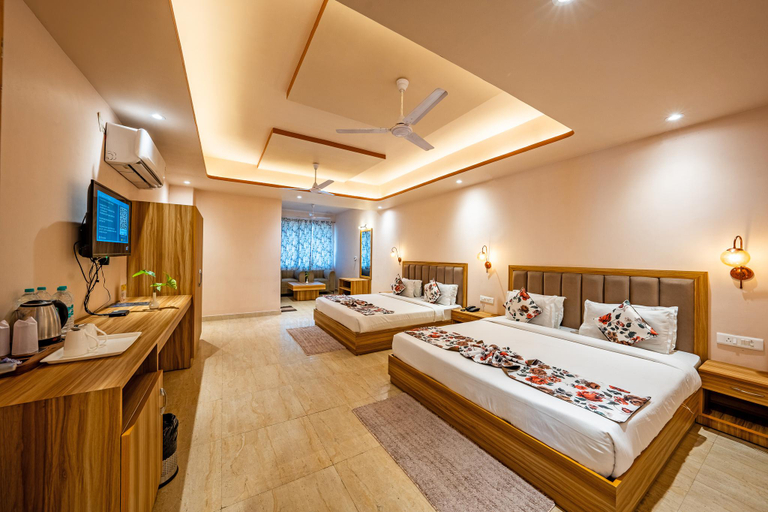Bedroom 2, Vedikant Resorts The Mallard Corbett, Nainital