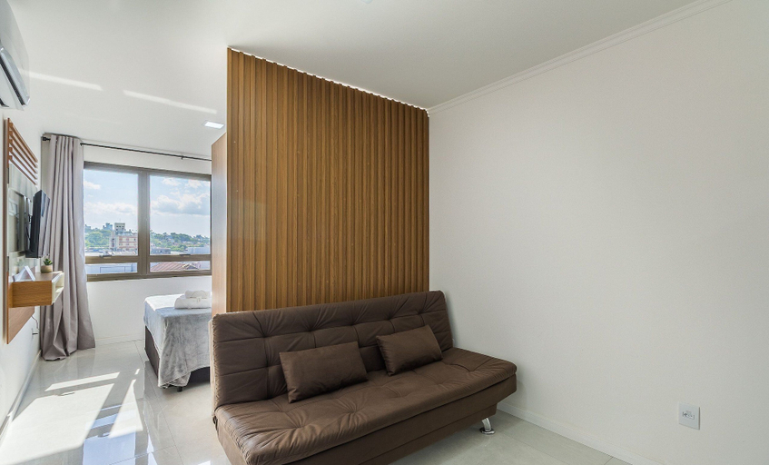Living area, Full Studio 700m From Bourbon Shopping Umb0604, Porto Alegre