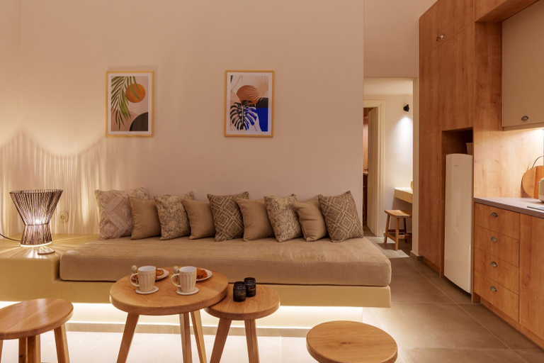 Living area 4, Santorini - Villa - Sleeps 5 - Pool - Parking, South Aegean