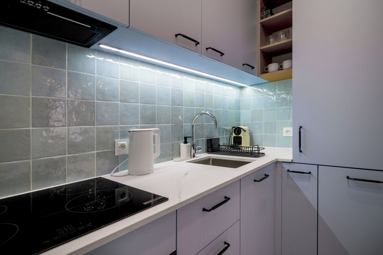 Private kitchenette 5, RentPlanet - Apartament Nadodrze, Środa Śląska